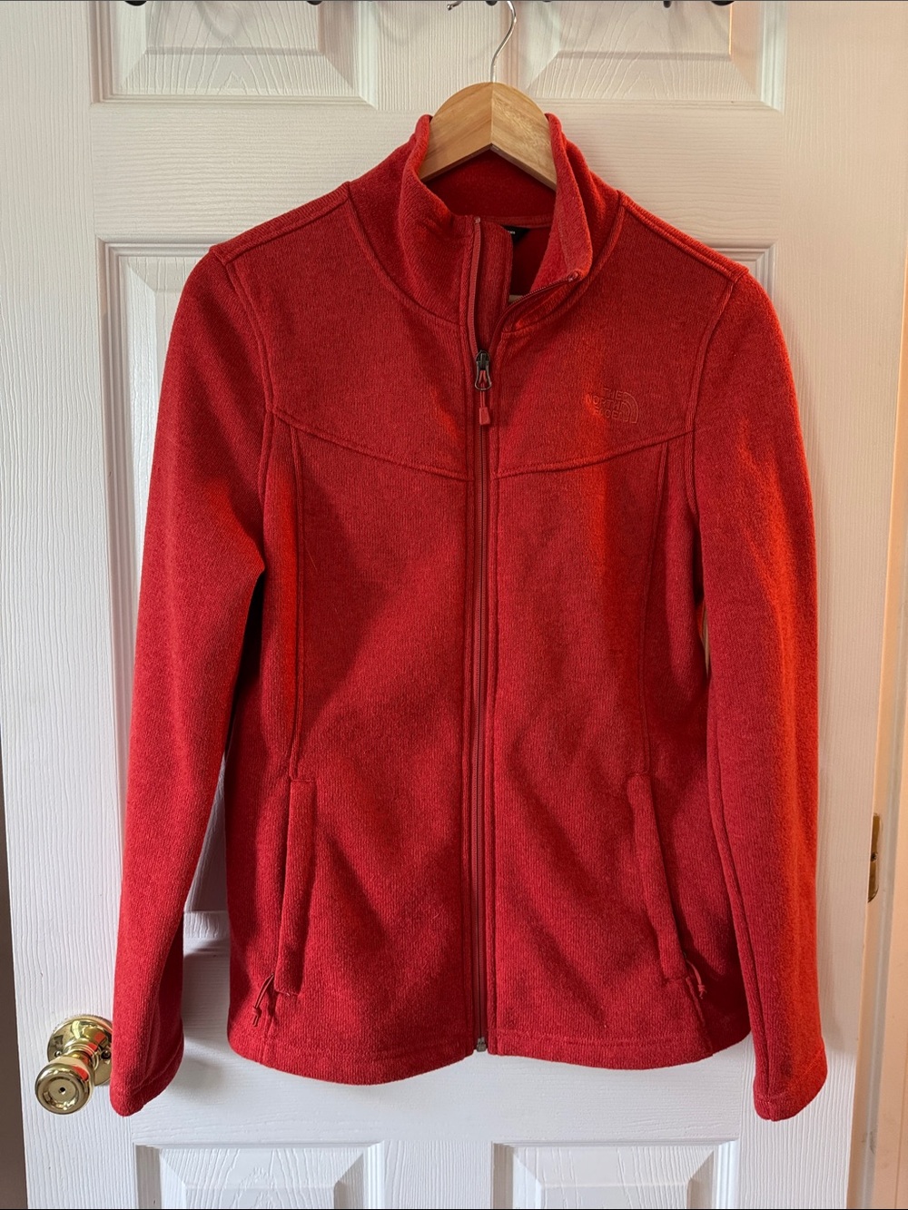 The North Face Women's Crimson Red Fleece Pullover